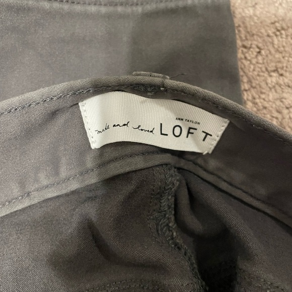 Loft Gray Jeans - Picture 3 of 4